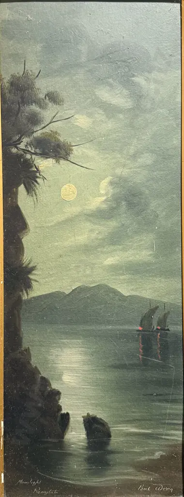 Two Colonial Oils by Paul Wren Image 1++