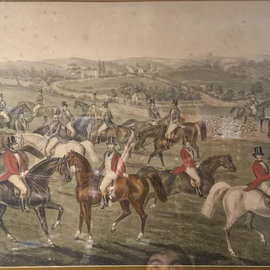 Vintage Hunting Print