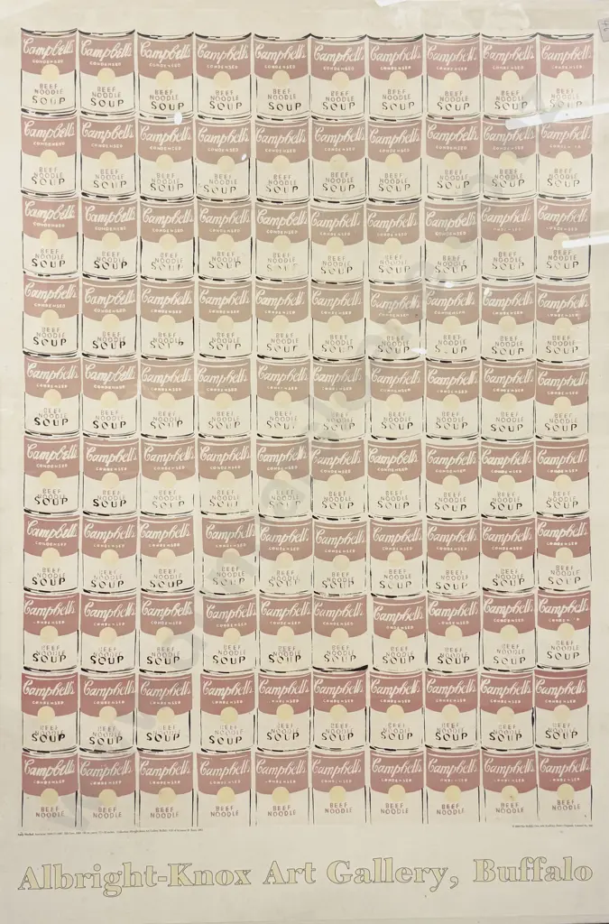 Andy Warhol - Art Gallery Print Together with Coca Cola Advertising Print Image 1++