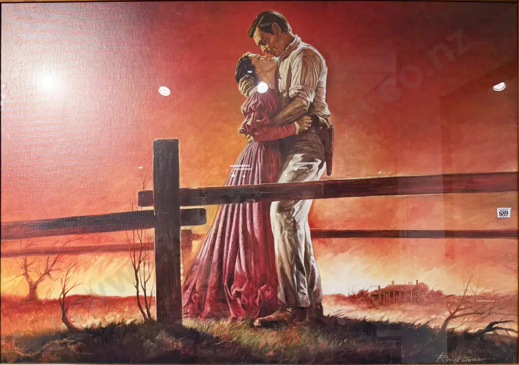 "Gone With the Wind" Print Image 1++
