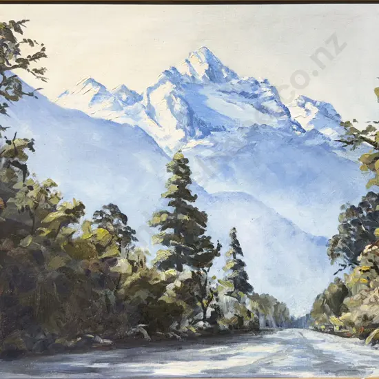 Star Robertson - Mount Tuawhaiki - Oil on Board