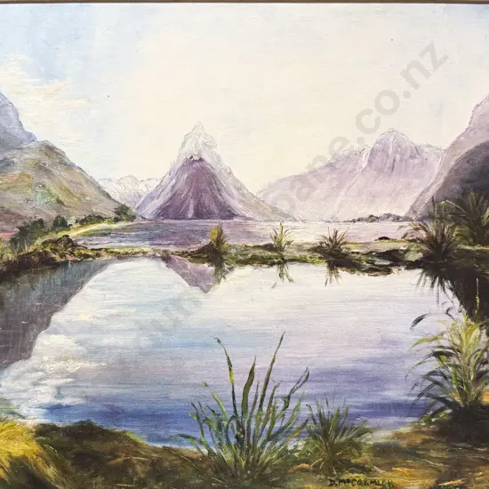 D. McCormack - The Arthur Valley - Oil on Board