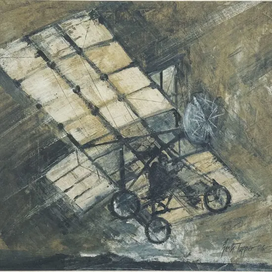 Garth Tapper - Signed Reproduction Print (a/f)