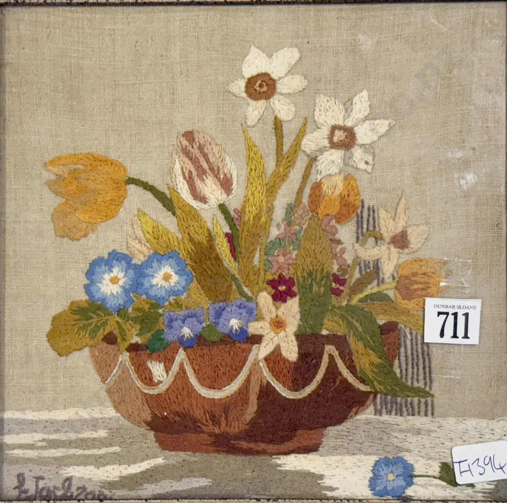 L. Jackson - Antique Needlepoint Image 1++