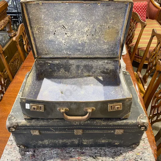 Two Vintage Suitcases
