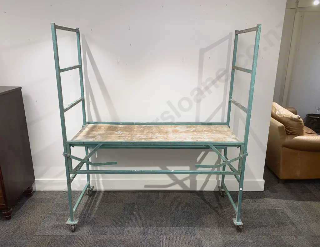 Vintage Trestle Scaffolding Image 1++