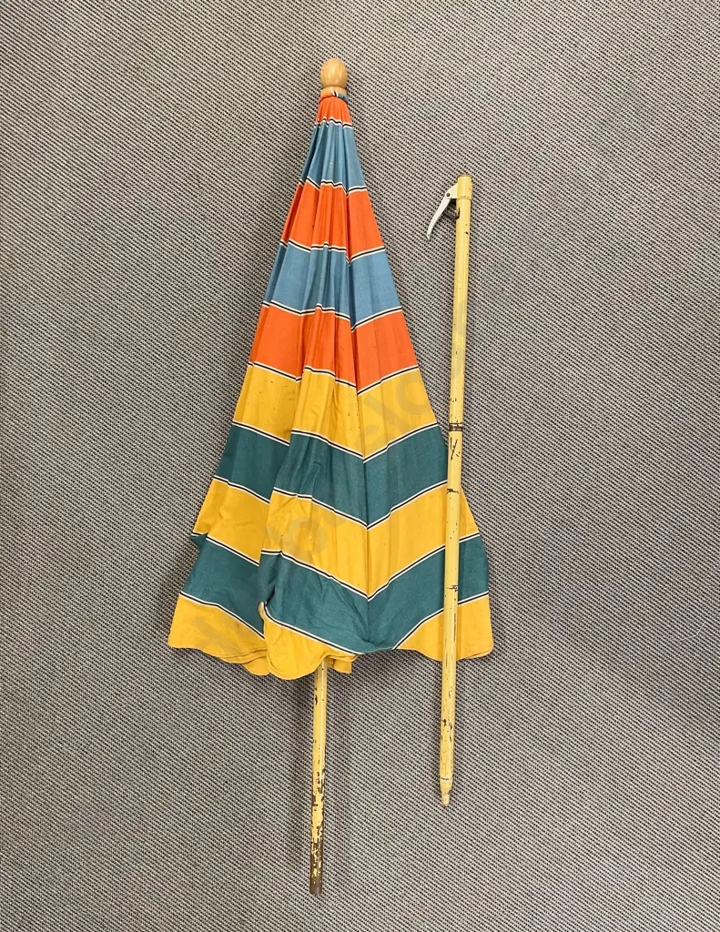 1950s Beach Umbrella Image 1++