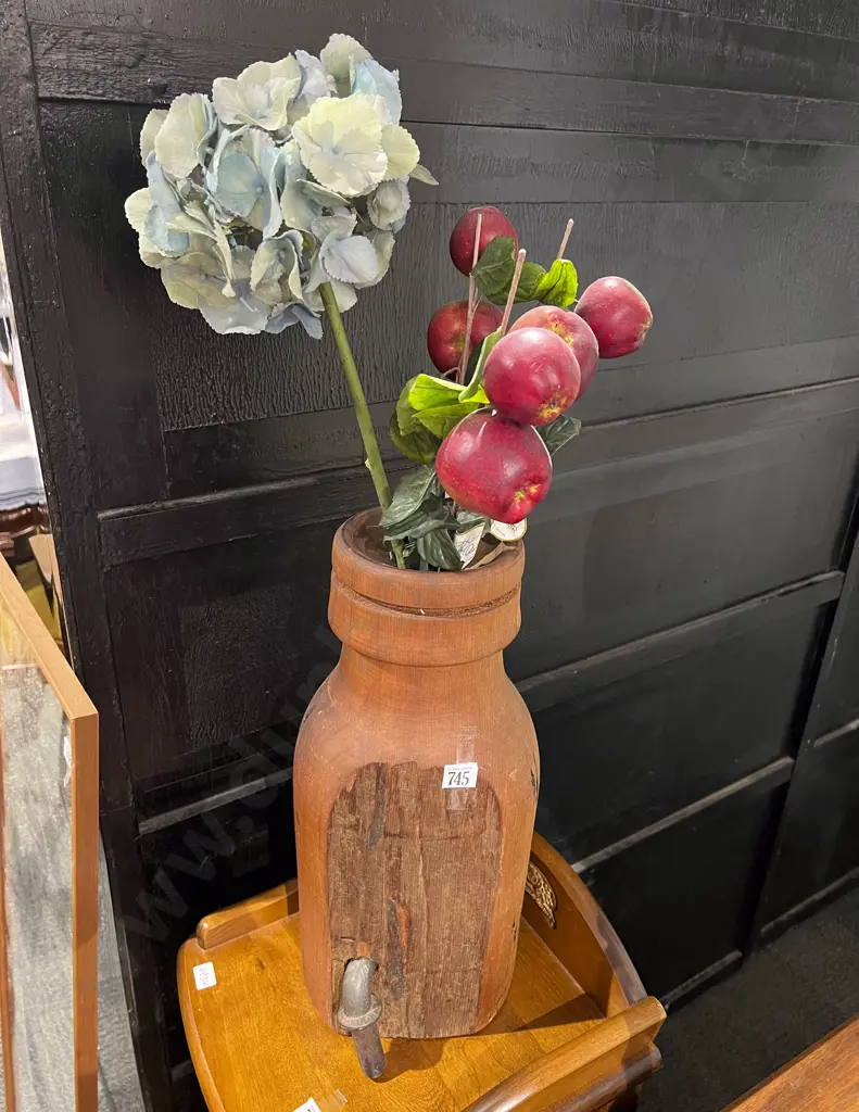 Decorative Wooden Vase Image 1++