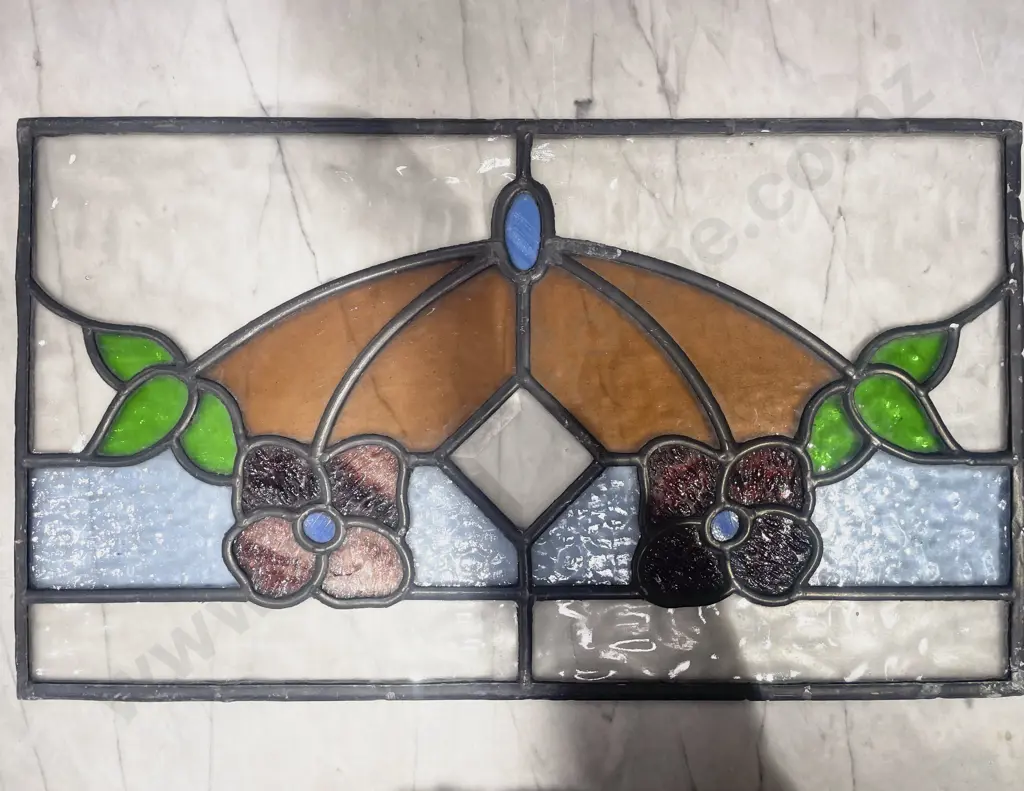 Stained Glass Panel *NOTE PHOTO CHANGE Image 1++