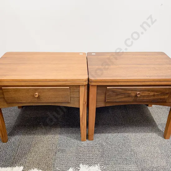 Pair of Foldover Sewing Tables