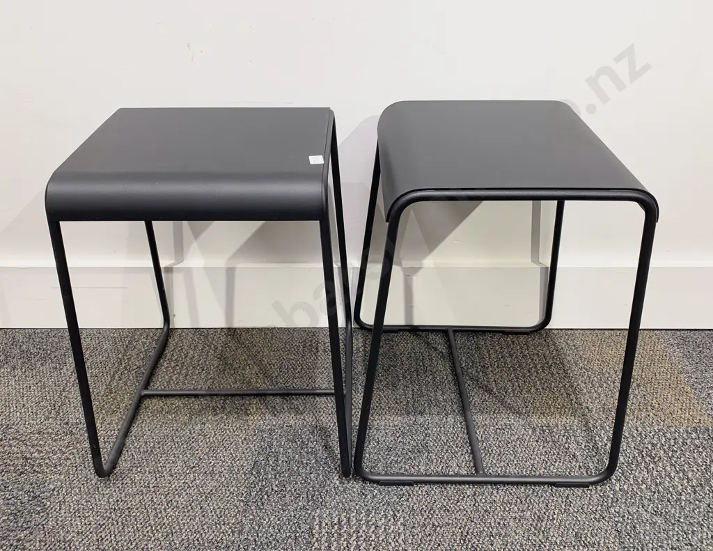 Pair of Modern Design Stools Image 1++