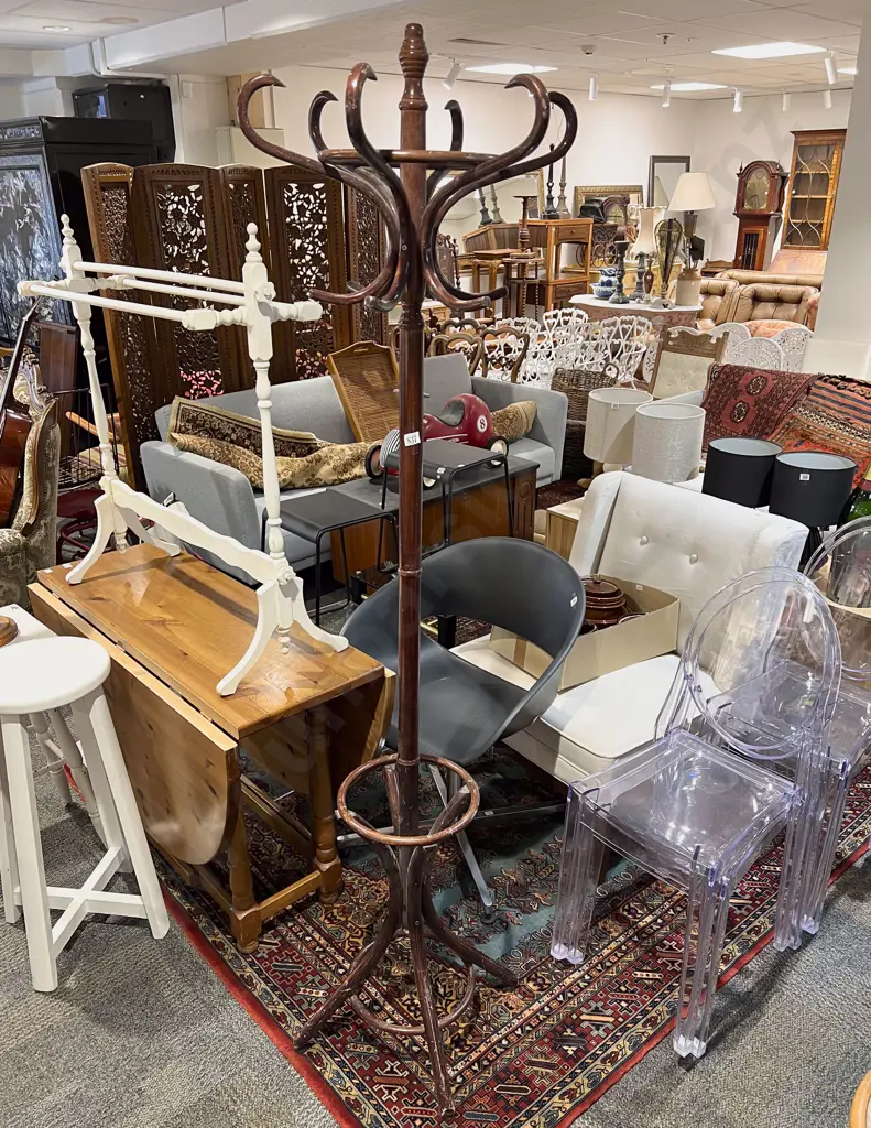 Bentwood Coat Rack Image 1++