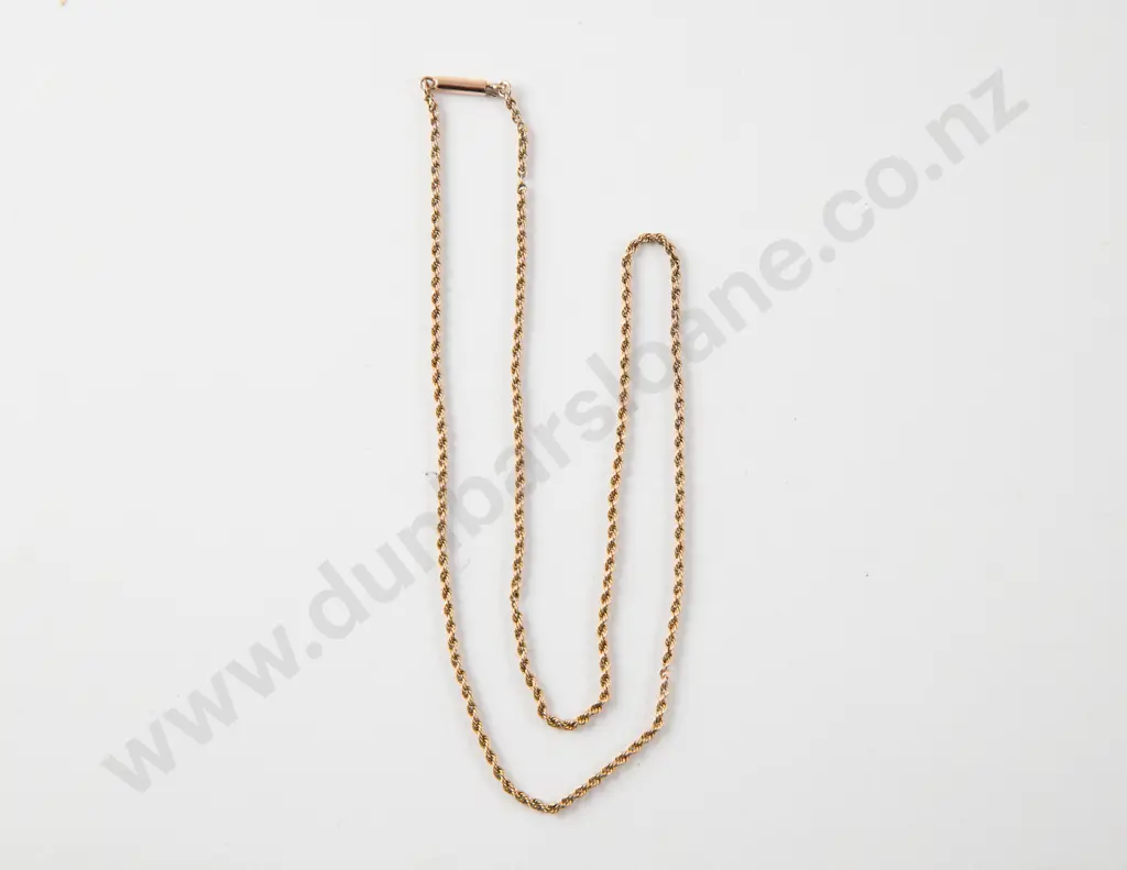 9ct Fancy Link Neck Chain Image 1++