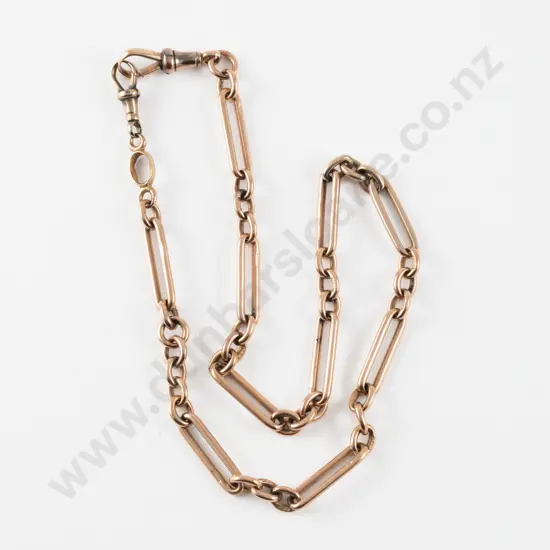 9ct Rail Link Albert Chain