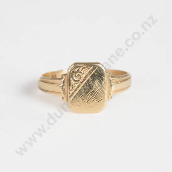14ct Signet Ring