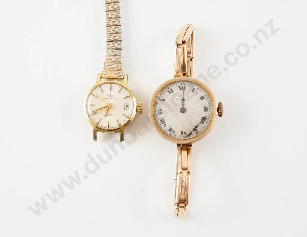 Vintage 9ct Cased Ladies Wrist Watch Image 1++