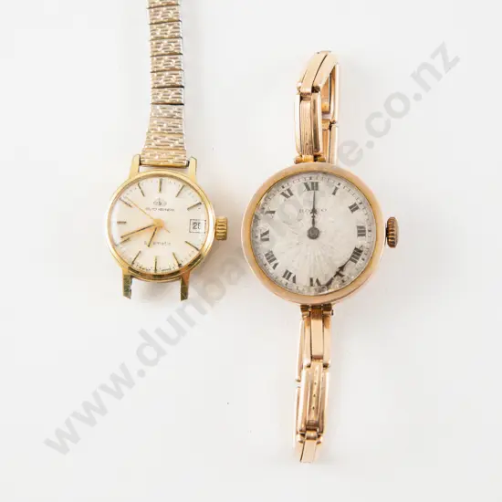 Vintage 9ct Cased Ladies Wrist Watch