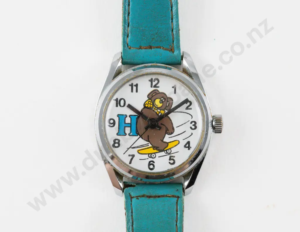 Vintage Hudson Cookie Bear Wrist Watch Image 1++