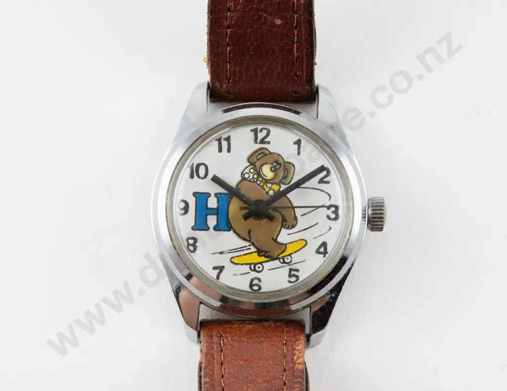 Vintage Hudson Cookie Bear Wrist Watch Image 1++
