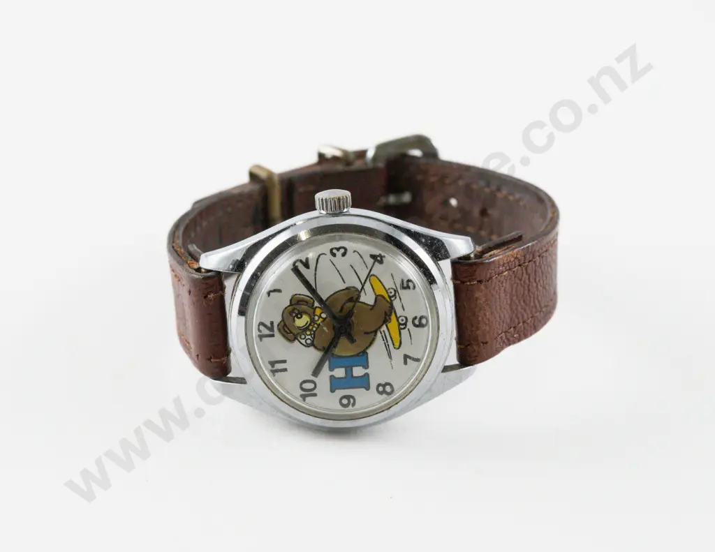 Vintage Hudson Cookie Bear Wrist Watch Image 1++