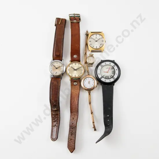 Collection of Assorted Ladies and Gents Vintage Wrist Watches