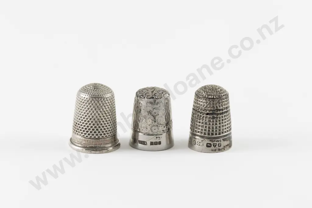 Three S/S Thimbles Image 1++