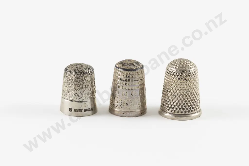 Three S/S Thimbles Image 1++
