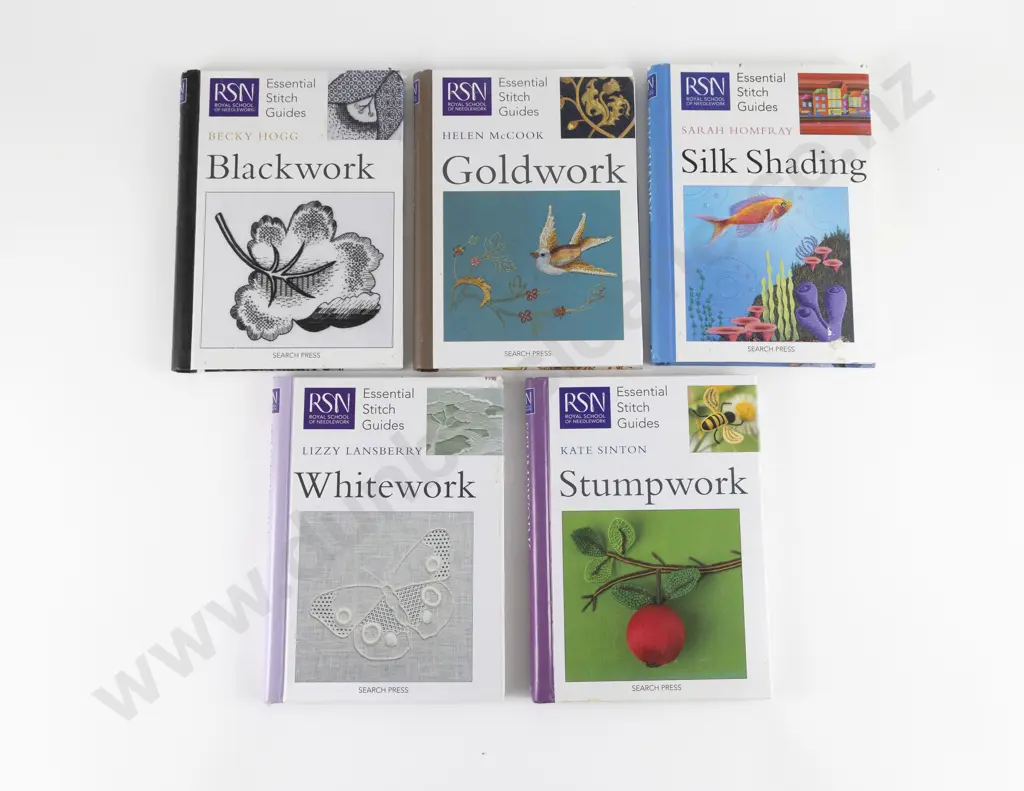 Five Essential Stitch Guides by Sarah Homfray Image 1++