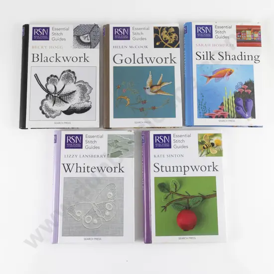 Five Essential Stitch Guides by Sarah Homfray