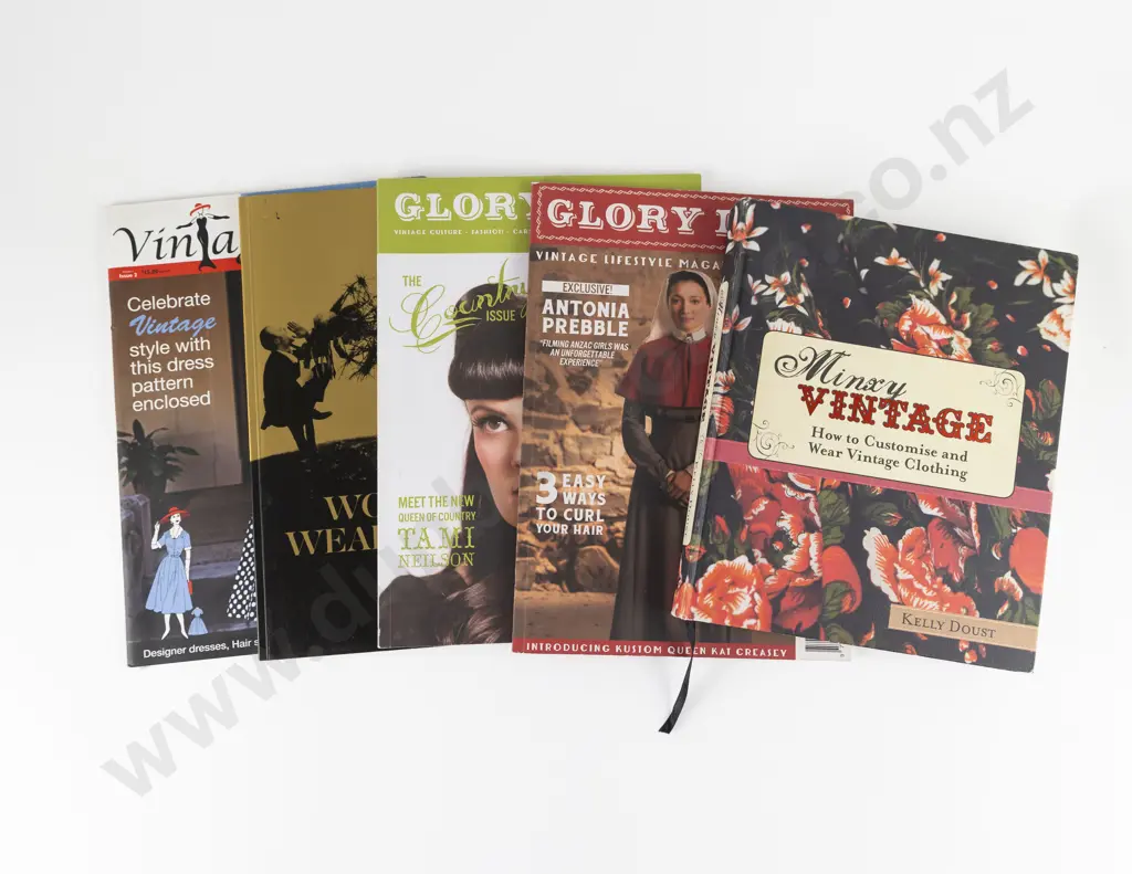 Five Various Books Relating to Fashion Image 1++