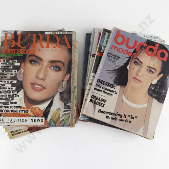 Quantity of Burda International Magazines