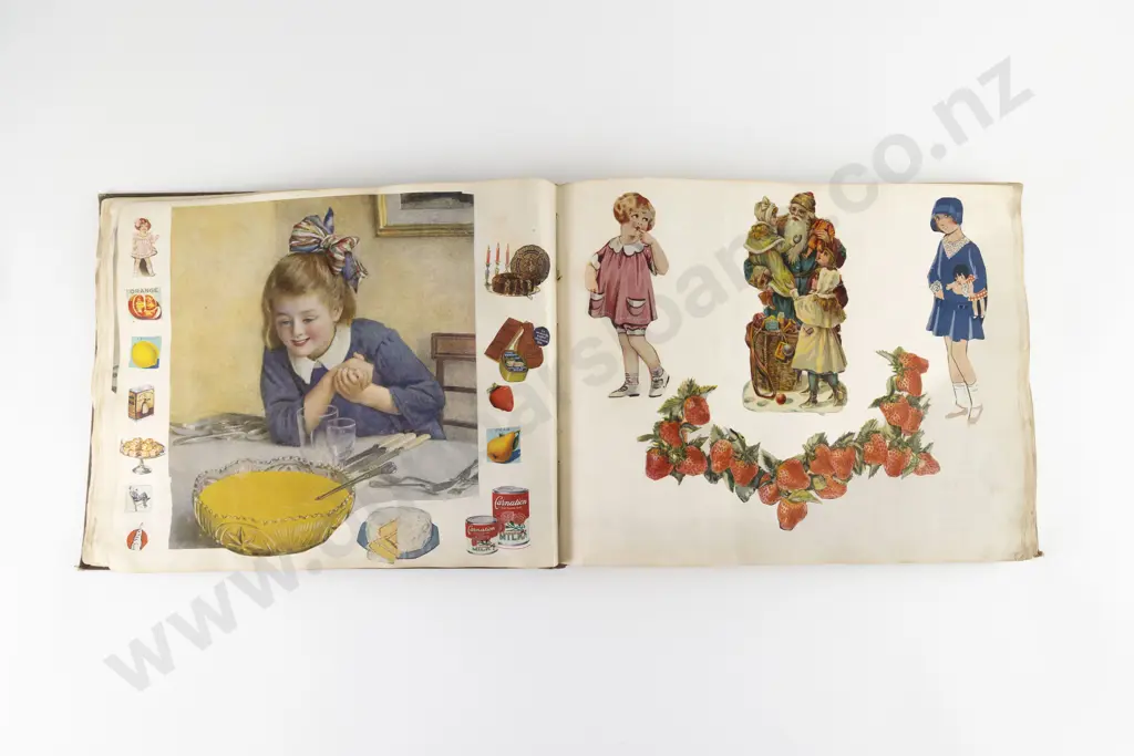 C20th Scrap Book Album Image 1++