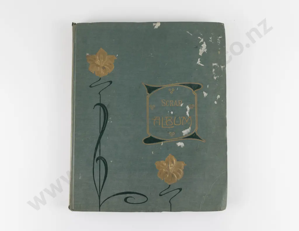 C1920's Scrap Book and Magazine Cut Outs Album Image 1++