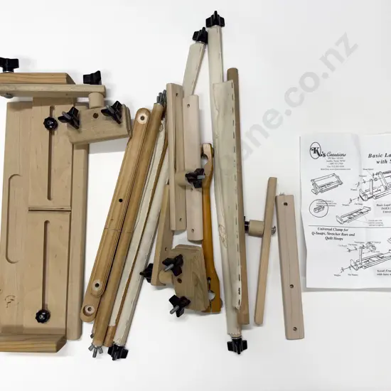 Wooden Lap Frame with Scroll and Other Small Frame