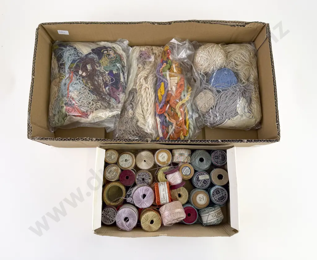 Quantity of Crochet Yarn and Various Image 1++