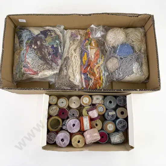 Quantity of Crochet Yarn and Various