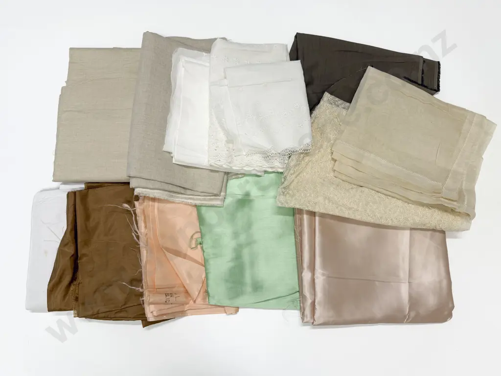Quantity of Vintage Material Remnants Image 1++