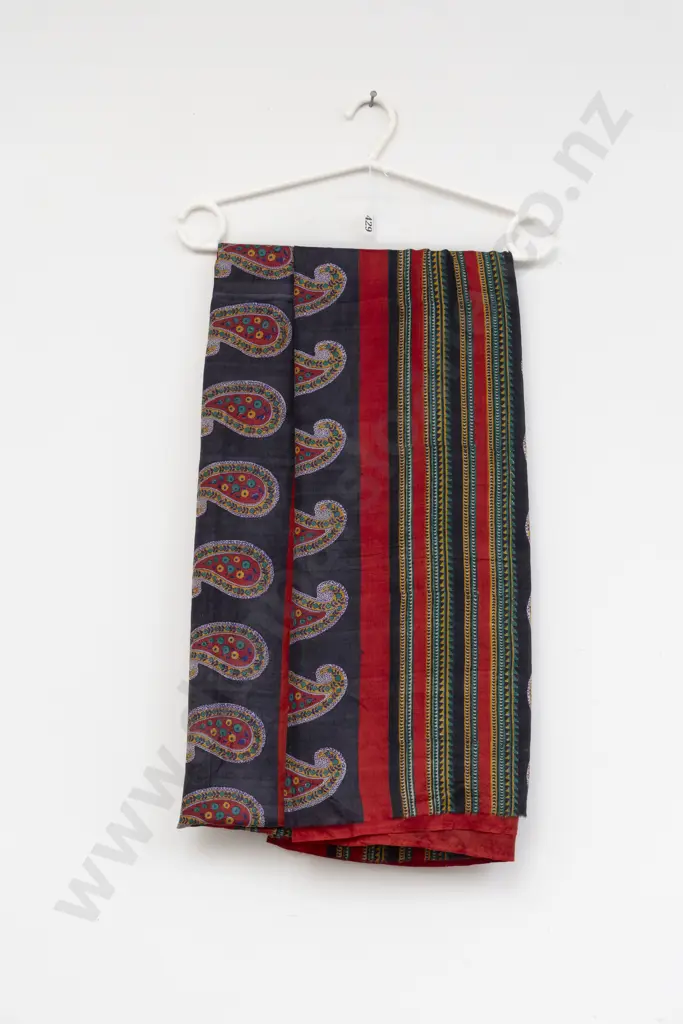 Length of Indian Silk Fabric Image 1++