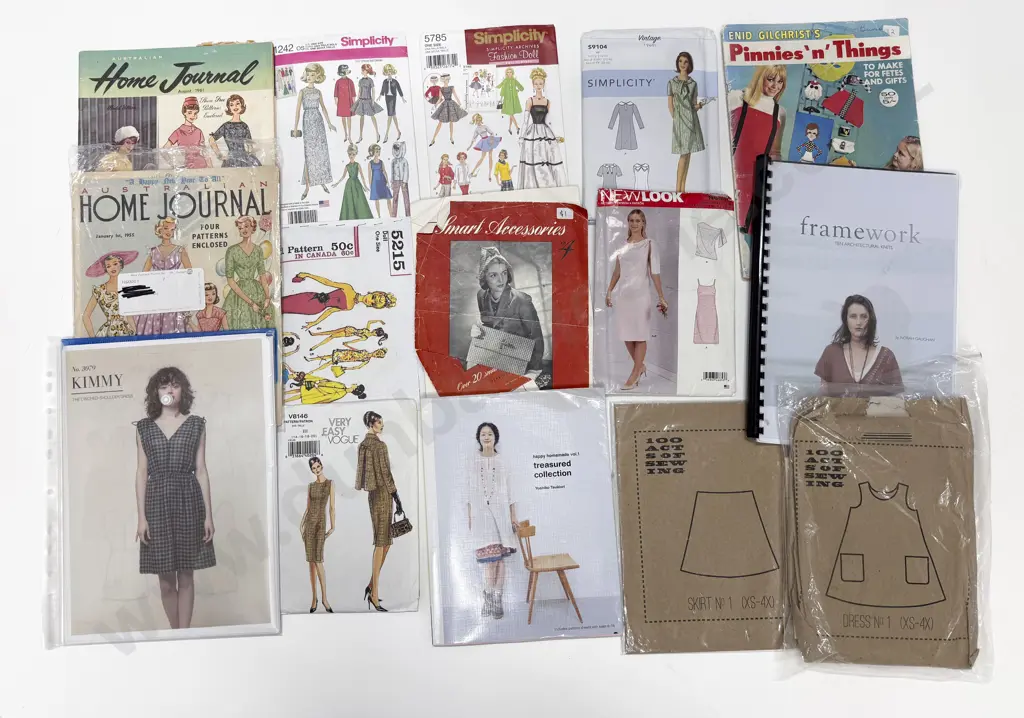 Collection of Vintage Sewing Patterns Image 1++