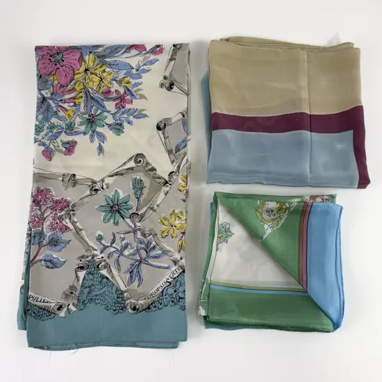 Three Various Scarfs