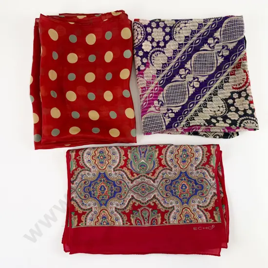 Three Various Scarfs