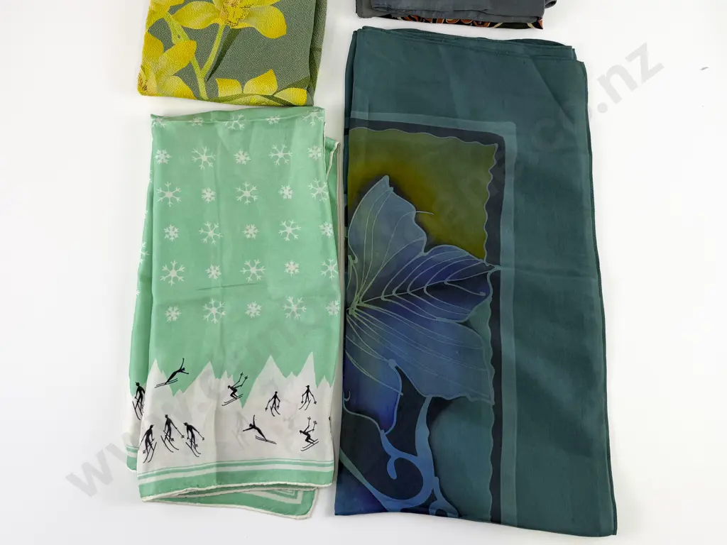 Four Various Scarfs Image 1++