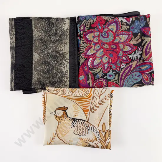 Three Various Scarfs