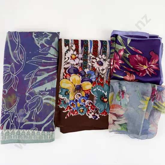 Three Various Scarfs