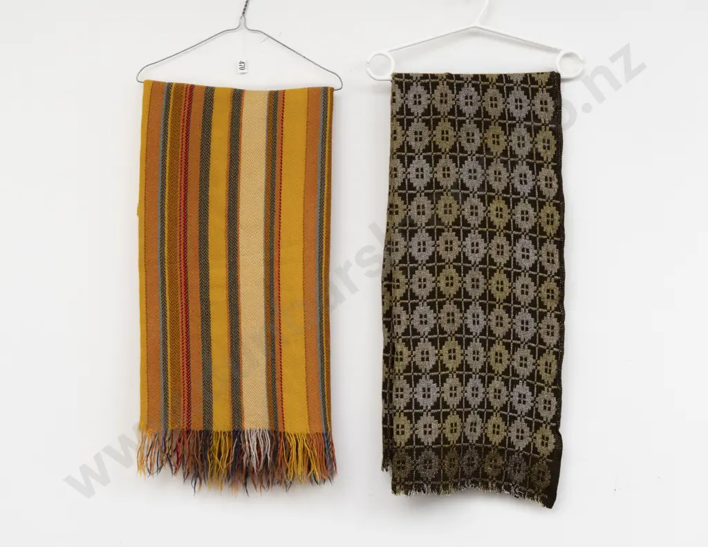 Large Woollen Rectangular Scarf and Other Image 1++