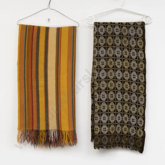 Large Woollen Rectangular Scarf and Other
