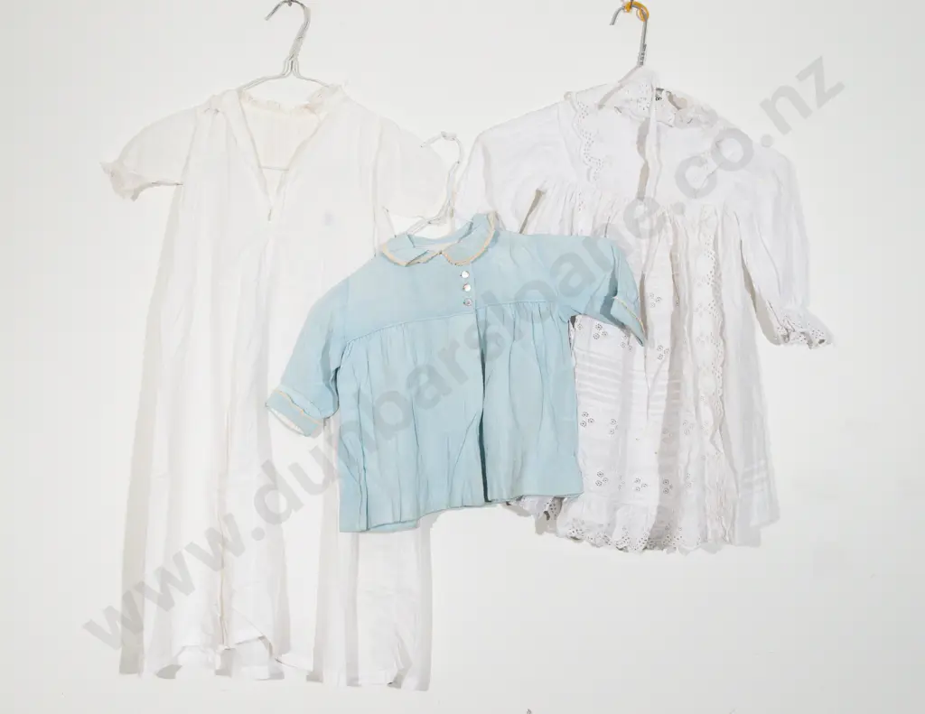 Victorian Toddlers Broderie Anglaise Dress Cot Gown and Later Babies Coat Image 1++