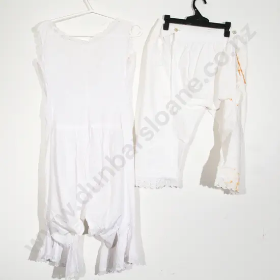Edwardian Fine Cotton Combinations and Bloomers
