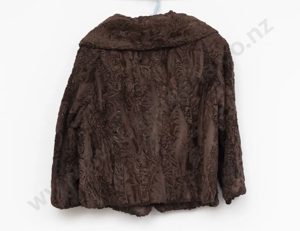 C1950s Astrakhan Fur Jacket Image 1++