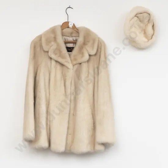 Mid C20th English and Foreign Fur Company Wellington  Mink Jacket and Hat